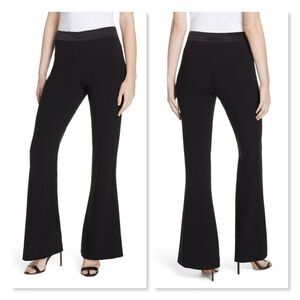 NEW! Diane von Furstenberg Garnett Flare Leg Pants - size 6 in Black